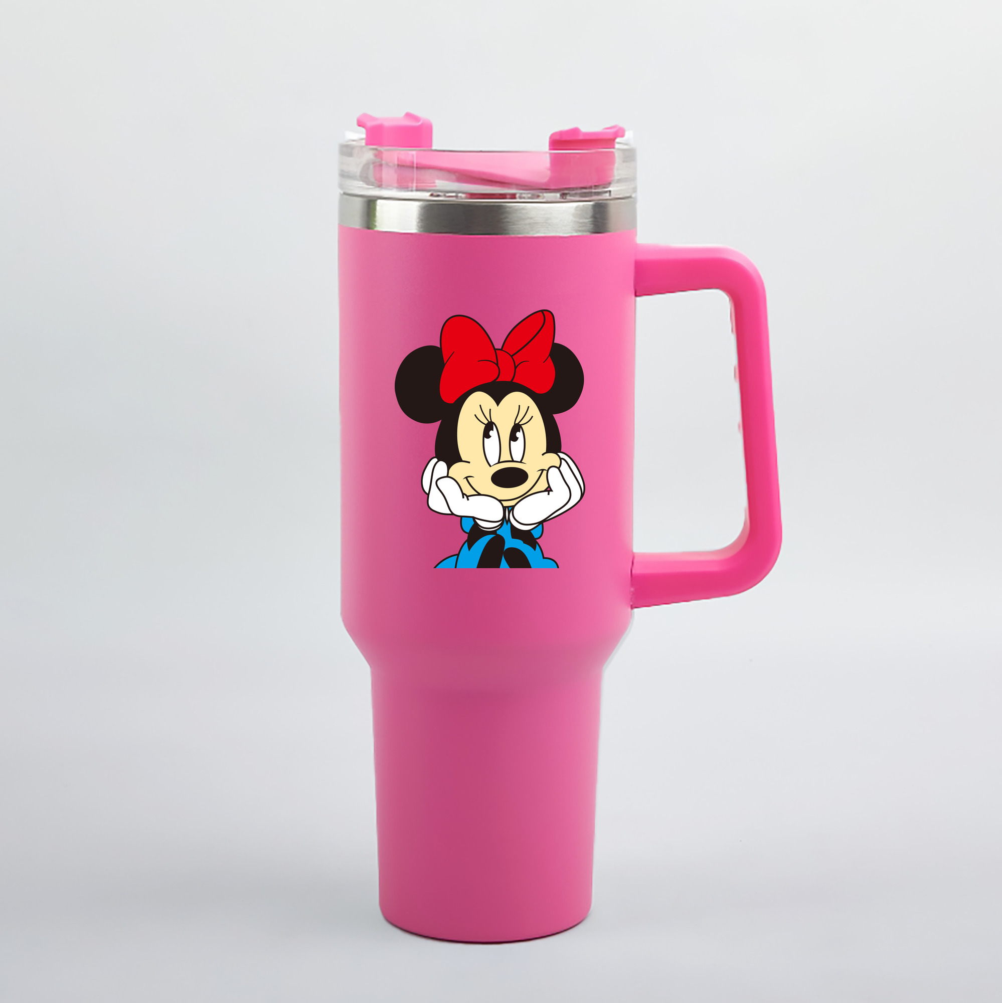 （画像用） ミッキーマウス Mickey Mouse 1200mL車用タンブラー（カラープリント）